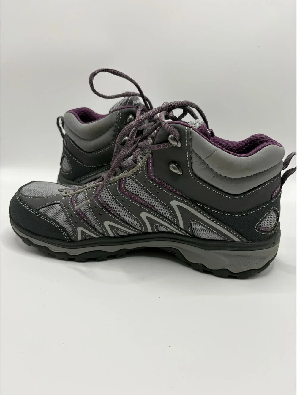 Eddie Bauer Lukla Pro Waterproof Light Weight Hikers Women’s Sz 9 Cinder Gray